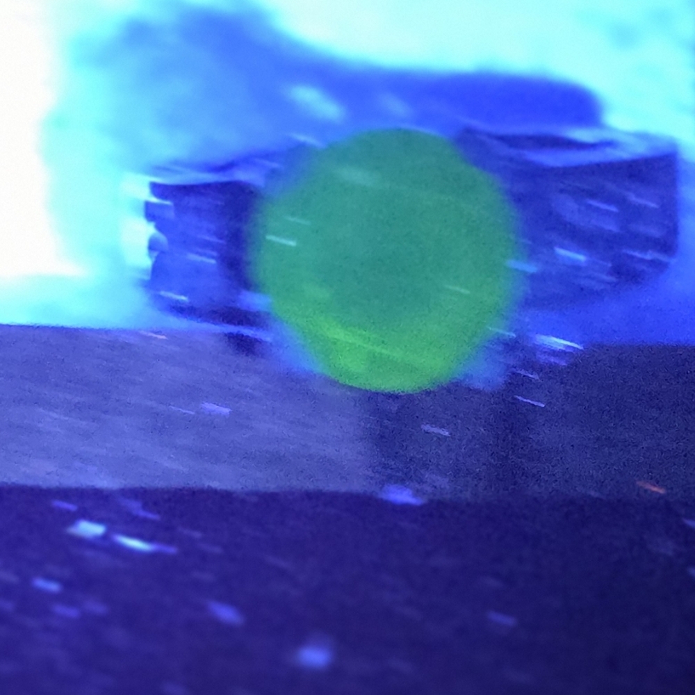 Vintage Size7 Uranium Ring